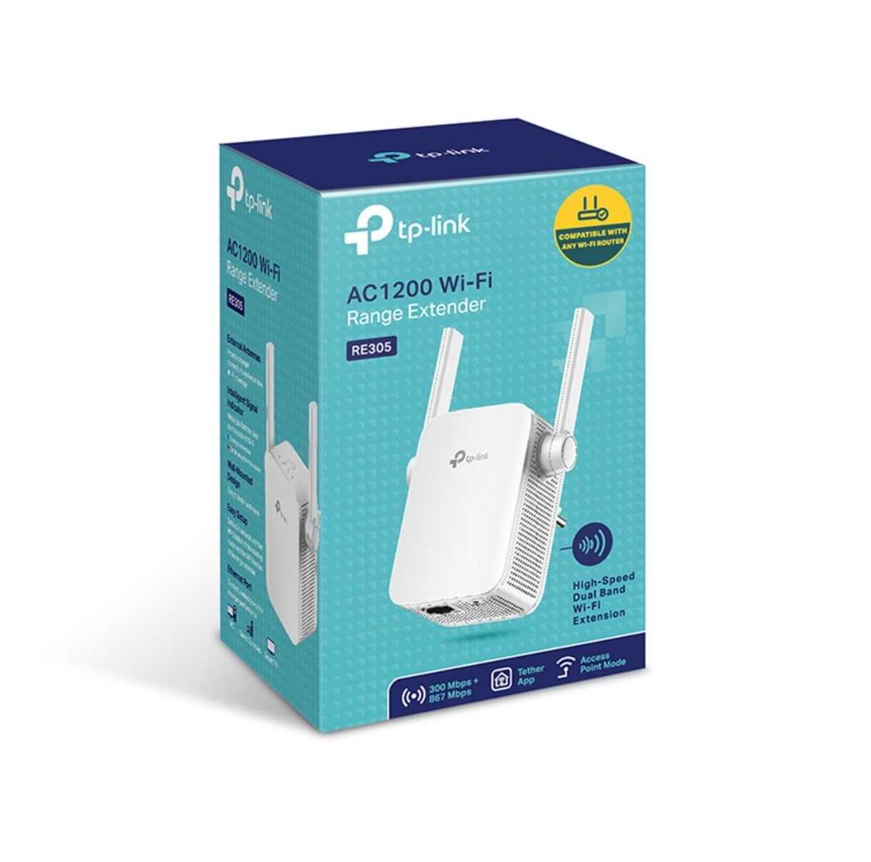 TP-LINK KABLOSUZ-AC MENZİL GENİŞLETİCİ